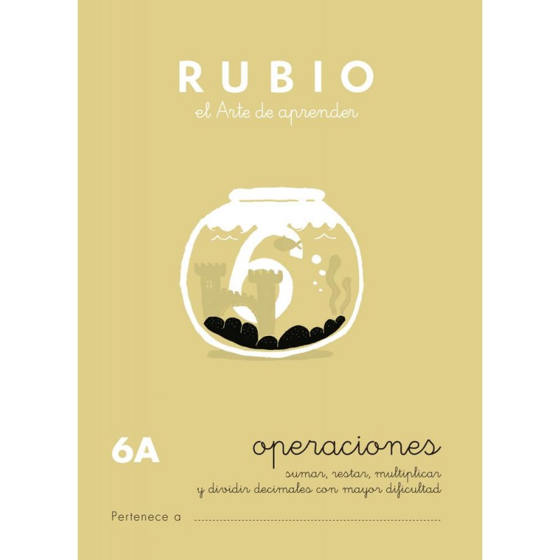 Cuaderno rubio operaciones 6A Cuaderno rubio operaciones 6A