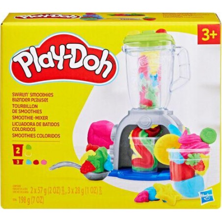 Licuadora de batidos coloritos play-doh