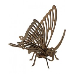 Maqueta mariposa 1 pocket 3D 2 planchas D1