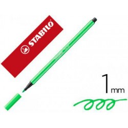 Rotulador stabilo pen 68 1 mm esmeral claro nº 68