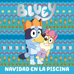 Navidad en la piscina  Bluey