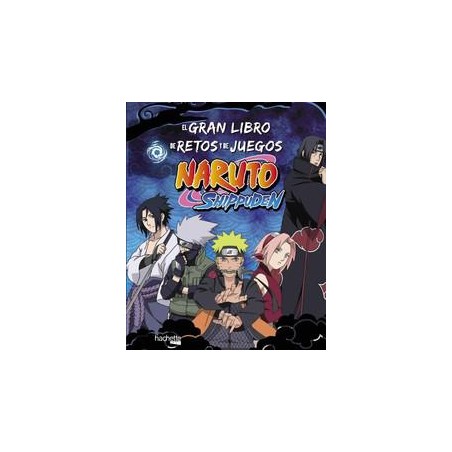 El gran libro de retos y de juegos Naruto Shippude