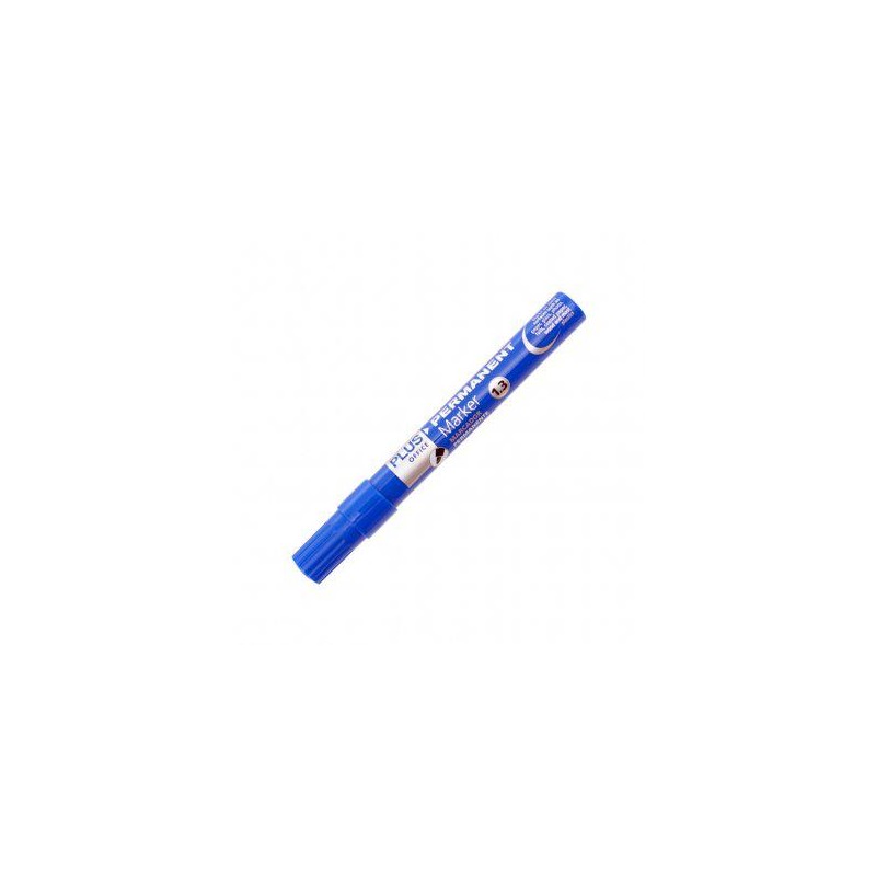 Rotulador permanente azul plus marker 1.3