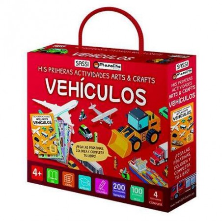 Vahículos  Mis primeras actividades Arts & Crafts