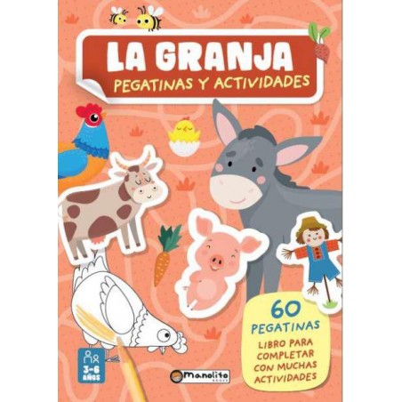 La granja  Pegatinas y actividades