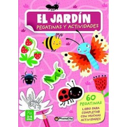 El jardín  Pegatinas y actividades