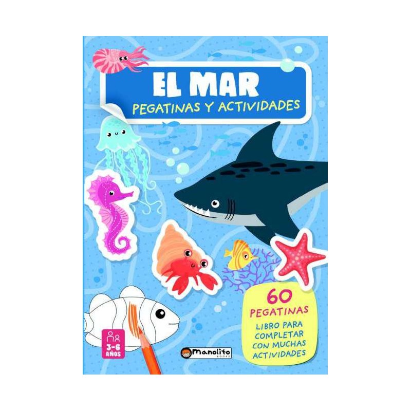 El mar Pegatinas y actividades El mar Pegatinas y actividades