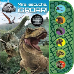 Mira  escucha ¡Groar  Jurassic world