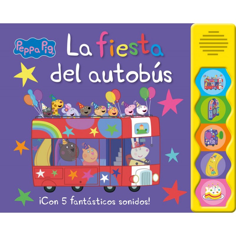 La fieta del atobús  Peppa Pig