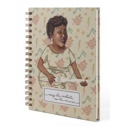 Cuaderno  rosetta tharpe - musica   hojas rayadas 