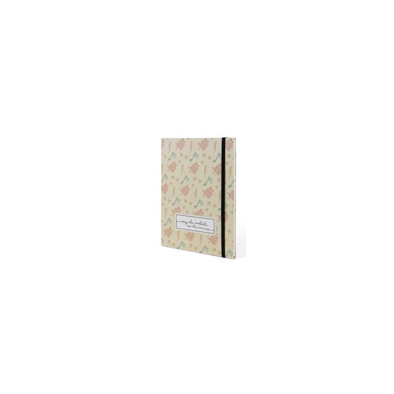 Libreta  rosetta tharpe - musica   hojas rayadas 