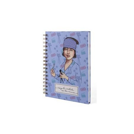 Cuaderno  lotte reiniger - cine   hojas lisas 
