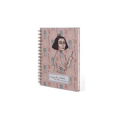 Cuaderno  jacqueline marval - pintura   hojas lisa