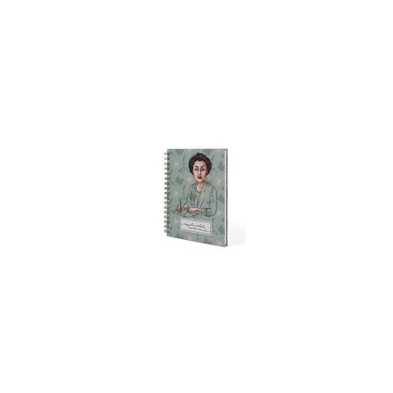 Cuaderno  luisa carnes - literatura   hojas rayada