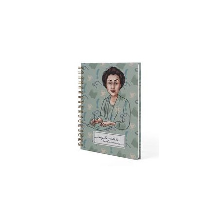 Cuaderno  luisa carnes - literatura   hojas rayada