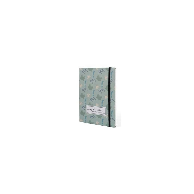 Libreta  luisa carnes - literatura   hojas rayadas