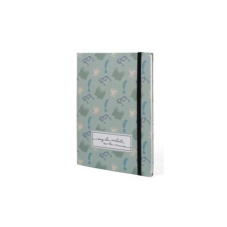 Libreta  luisa carnes - literatura   hojas rayadas