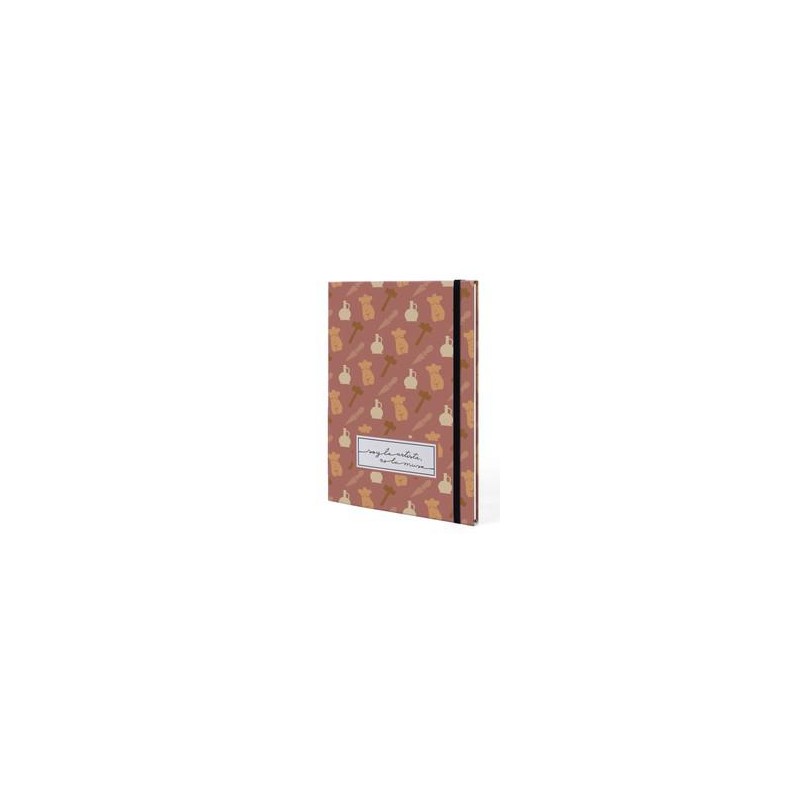 Libreta  maria martins - escultura   hojas lisas 