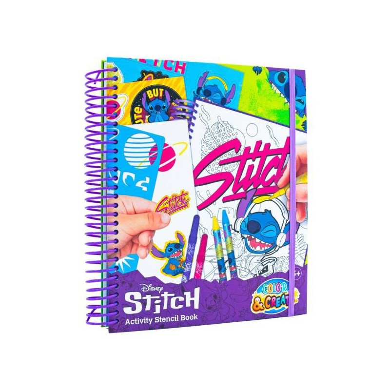 Libro dibujo stitch