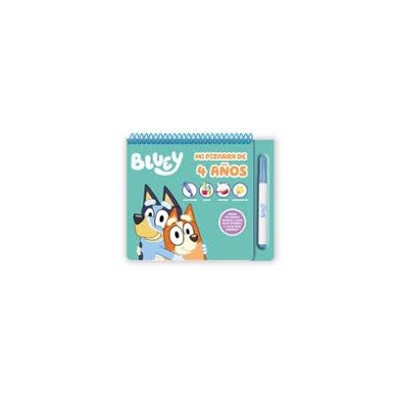 Mi pizarra de 4 años  Bluey