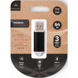 Memoria USB 64 GB negro tech one tech