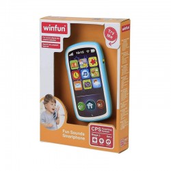 Juguete smartphone c/sonidos WinFun