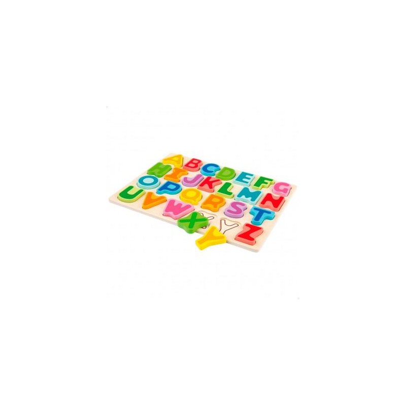 Puzzle madera alfabeto woomax  24 meses
