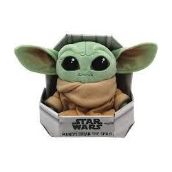 Peluche The Mandalorian Baby Yoda en caja 25 cm