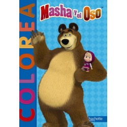 COLOREA masha y el oso