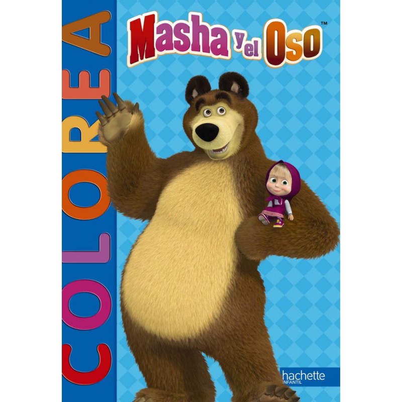 COLOREA masha y el oso