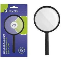 Lupa doble aumento 90 mm  diámetro