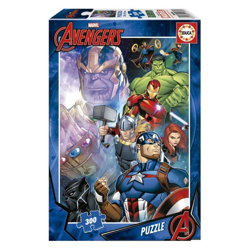 Puzzle educa avengers 300 piezas