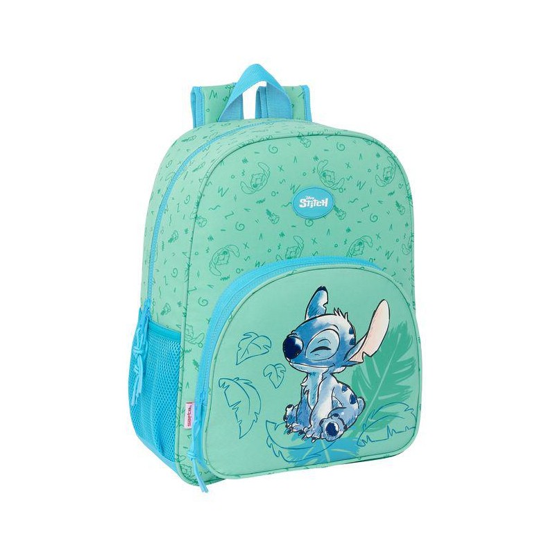 MOCHILA ADAPT CARRO STITCH ALOHA 33X42X14CM