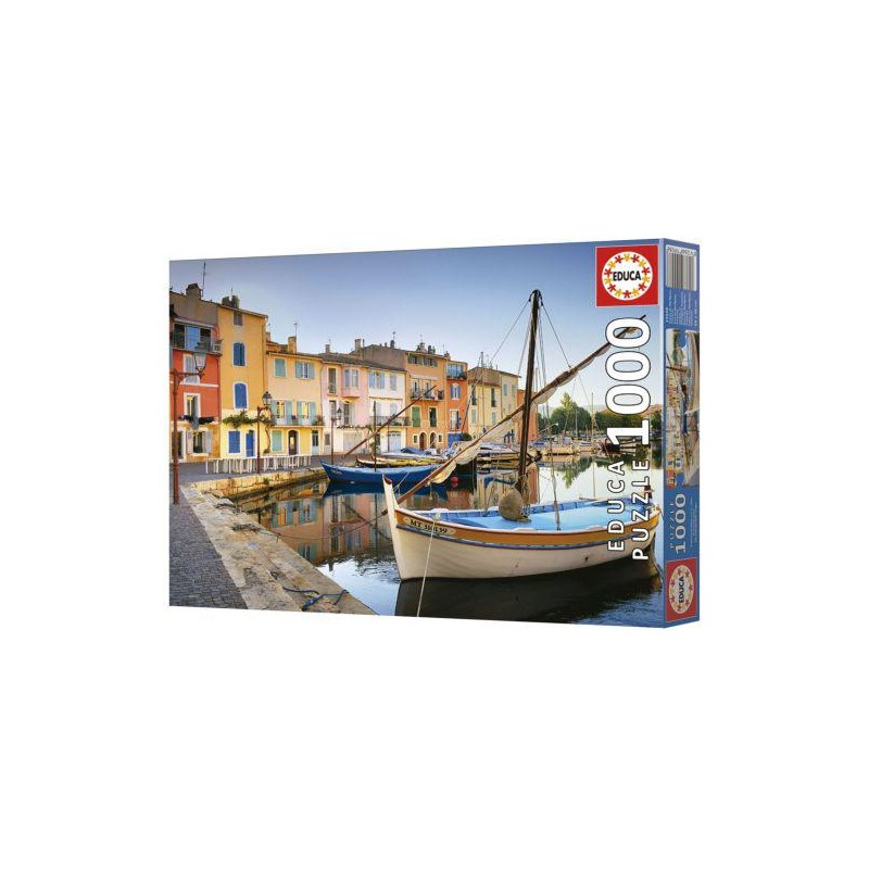 Puzzle educa Puerto de Martigues Provenza 1000 pie