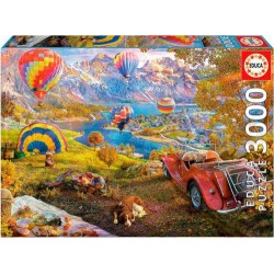 Puzzle educa El valle de los globos 3000 piezas