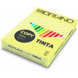 Paquete 500 hojas 80 gramos amarillo pastel banano