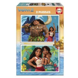 Puzzle educa vaiana 2x48 piezas