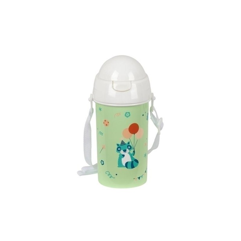 Botella fiesta 500ml apertura autómatica con pajit Botella fiesta 500ml apertura autómatica con pajit