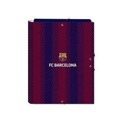 Carpeta FC Barcelona folio gomas y solapas
