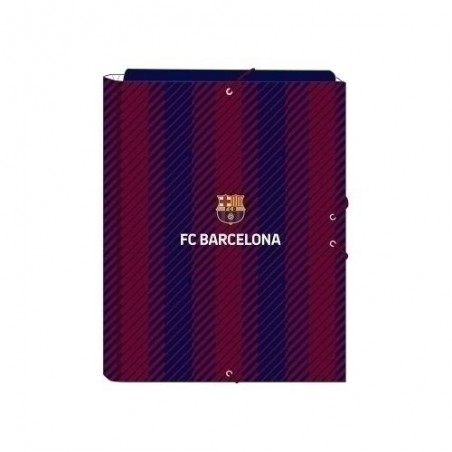 Carpeta FC Barcelona folio gomas y solapas