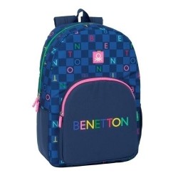 Mochila benetton damero adaptable a carro