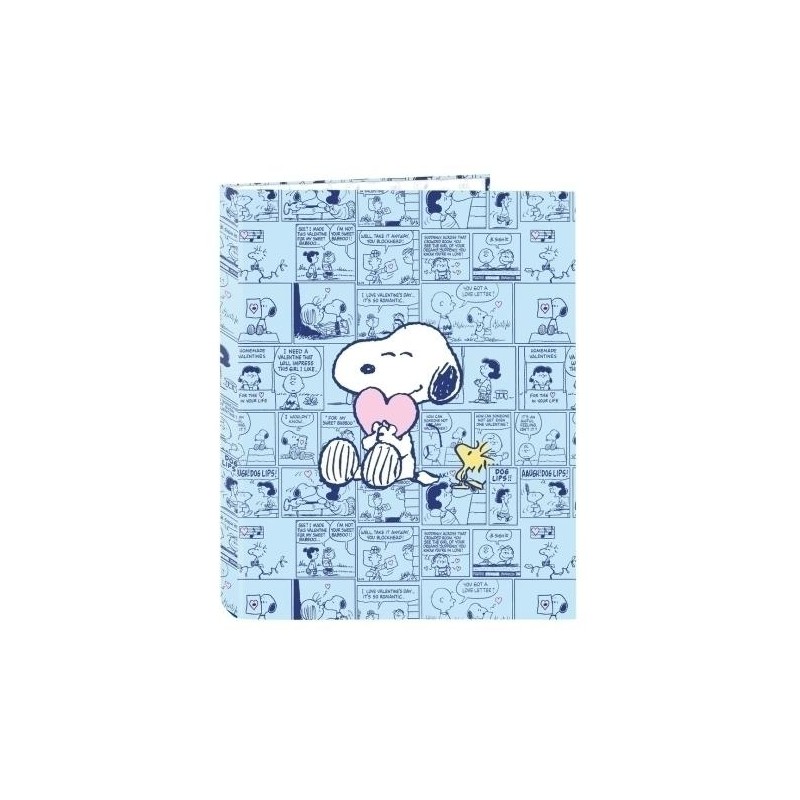 Carpeta snoopy love 4 anillas folio Carpeta snoopy love 4 anillas folio