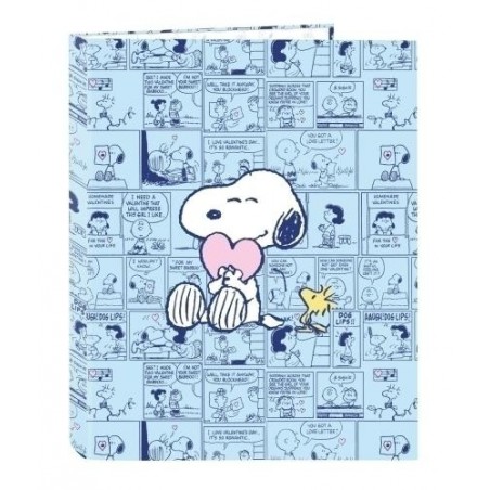 Carpeta snoopy love 4 anillas folio