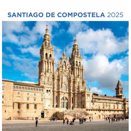 Calendario sobremesa Santiago Compostela 14x15 cm