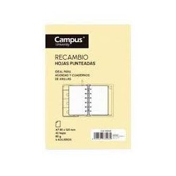 Recambio de Hojas Cuaderno Multifunción 40 Hojas A