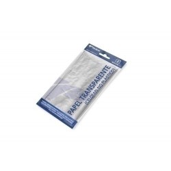 Papel celofan transparente blister 2 hojas 60x90cm