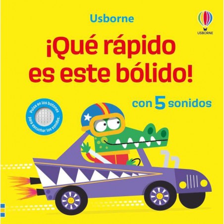 ¡Qué rápido es este bólido 