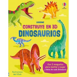 Construye en 3D dinosaurios