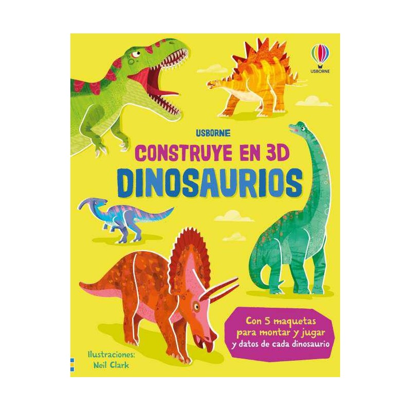 Construye en 3D dinosaurios