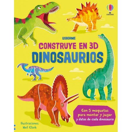 Construye en 3D dinosaurios